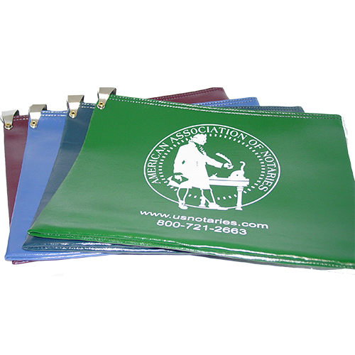 New Mexico Notary Supplies Locking Zipper Bag (12.5 x 10 inches)